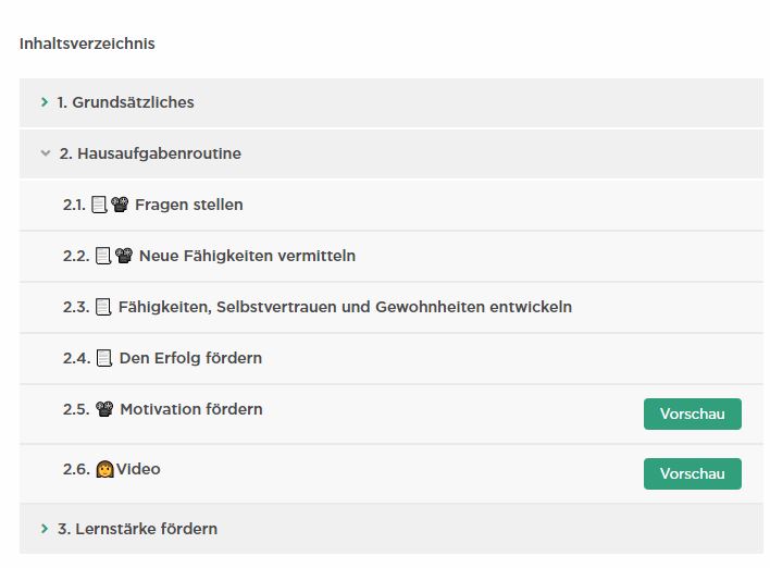 Inhalte Kinder mit Hausaufgaben stark machen Inhalte Kinder mit Hausaufgaben stark machen