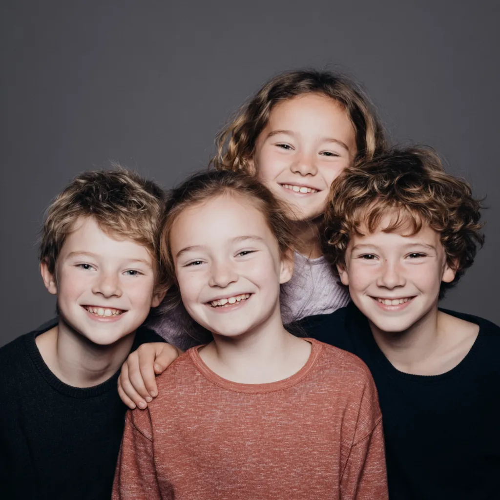 Fröhliche Kinder