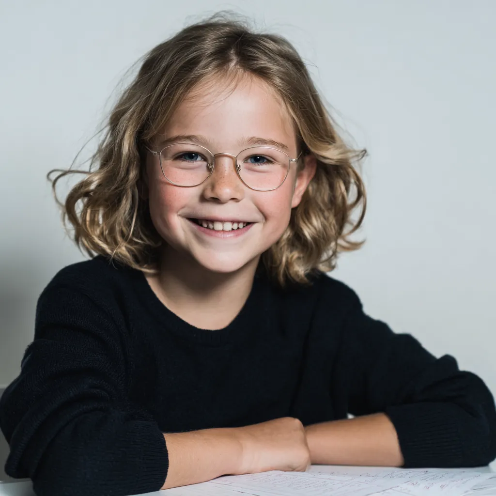 Kind freut sich, Grundschule