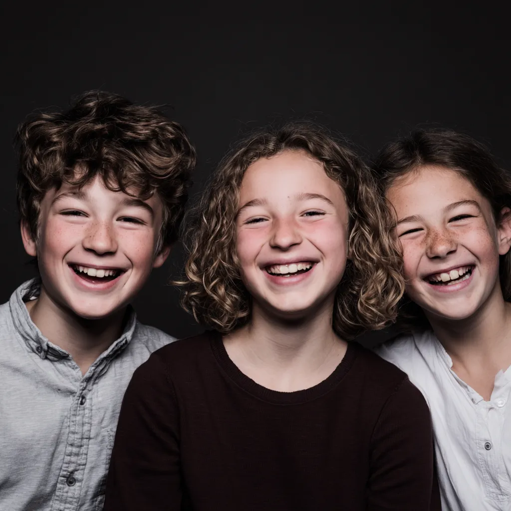 Schüler freuen sich