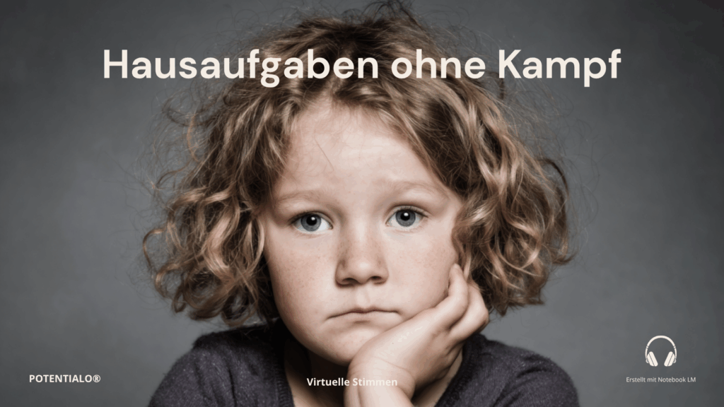 Kind, keine Lust auf Hausaufgaben