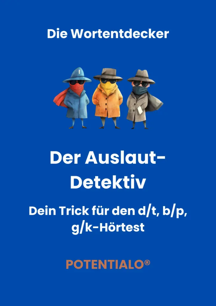 Auslaut-Detektiv Arbeitsbuch Cover