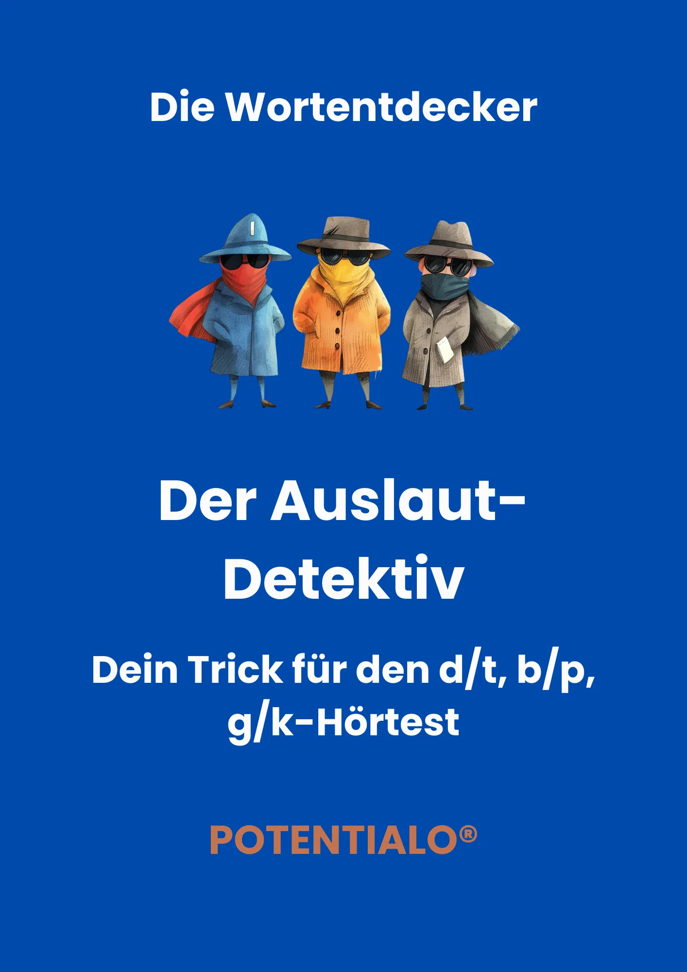 3 Auslaut-Detektiv Arbeitsbuch Cover