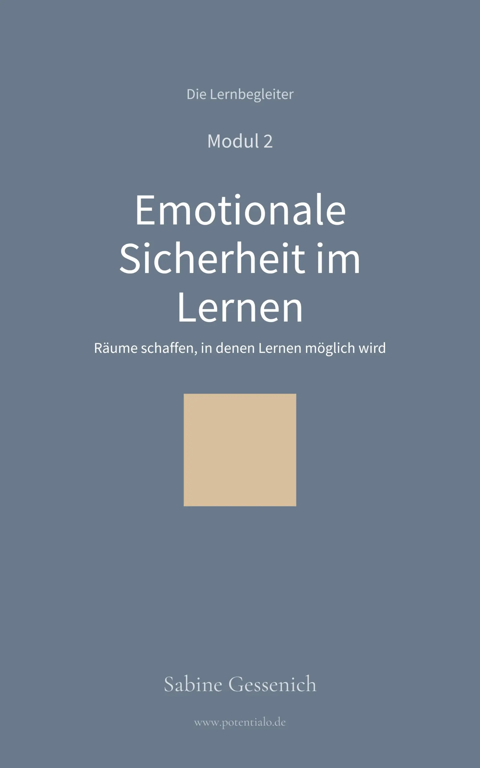 Modul 2 - Emotionale Sicherheit im Lernen