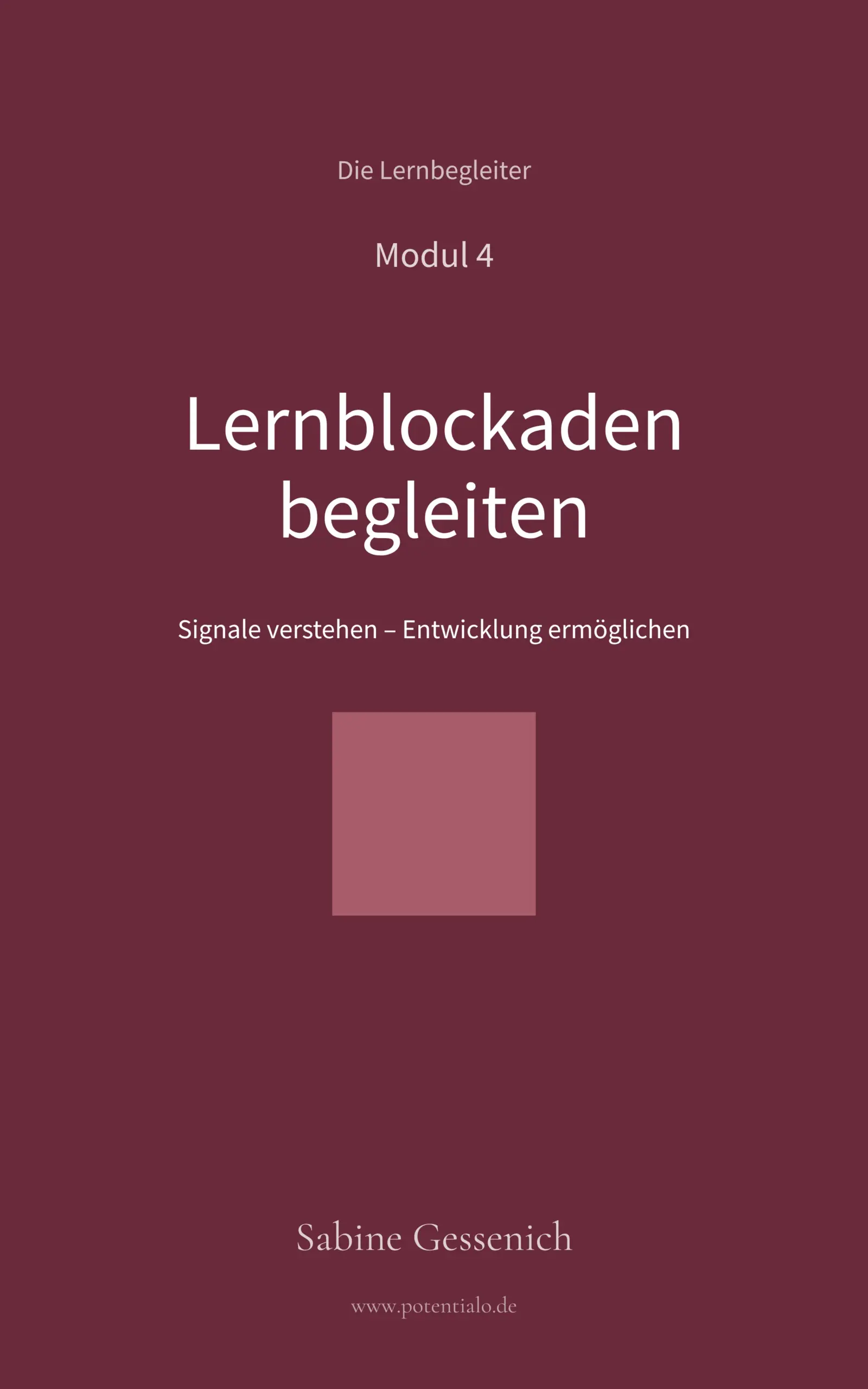 Modul 4 - Lernblockaden begleiten