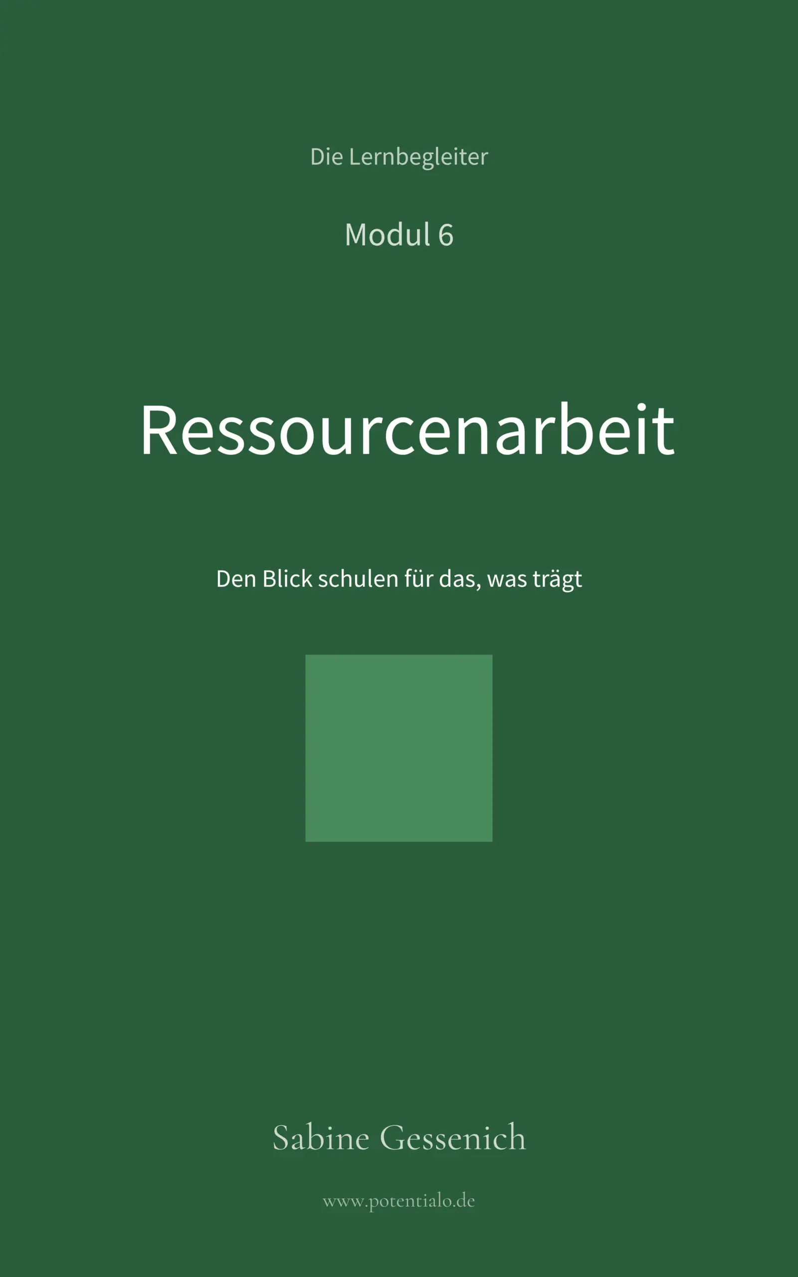 Modul 6 - Ressourcenarbeit