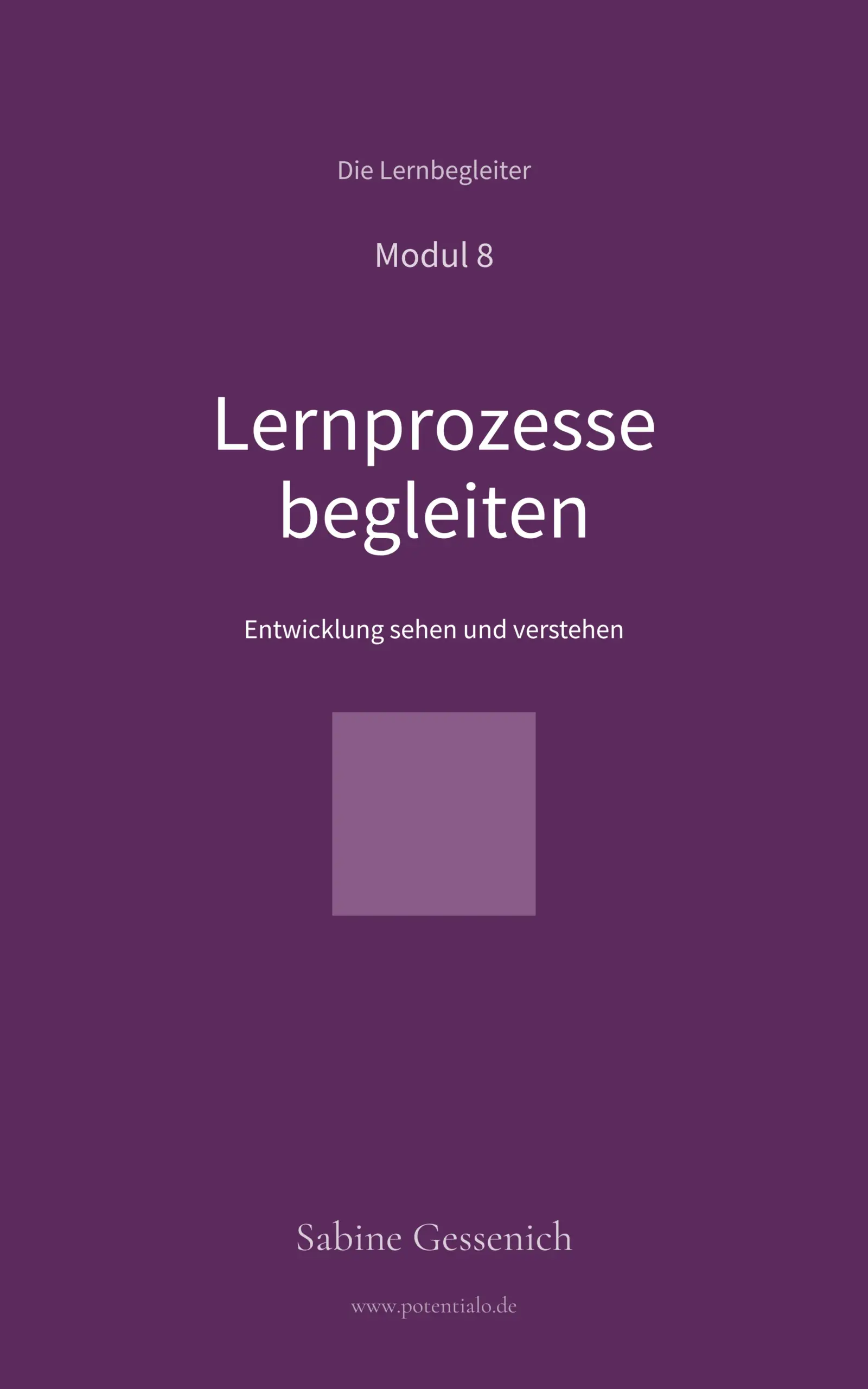 Modul 8 - Lernprozesse begleiten
